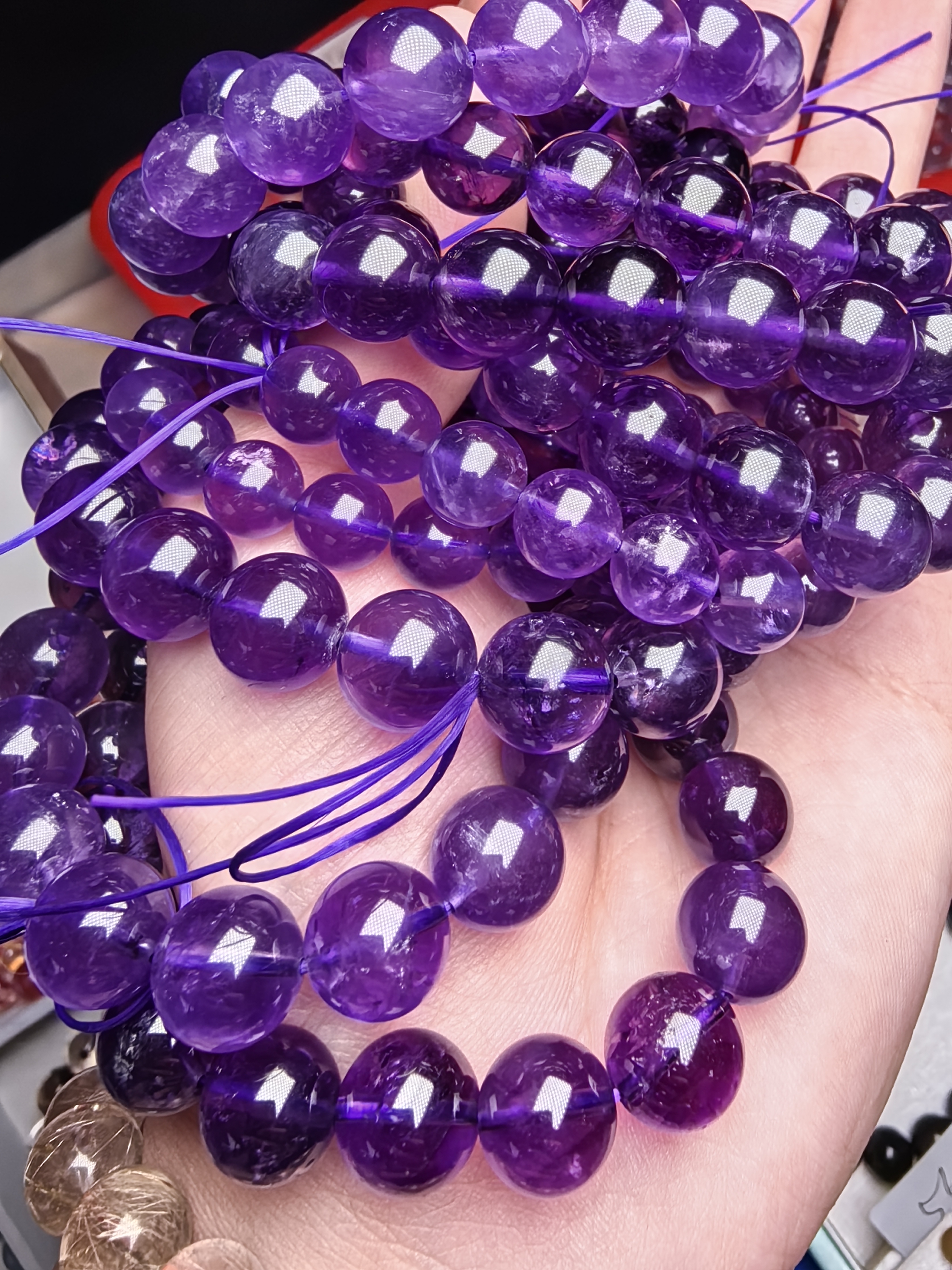 天然水晶手链手串  1号链接