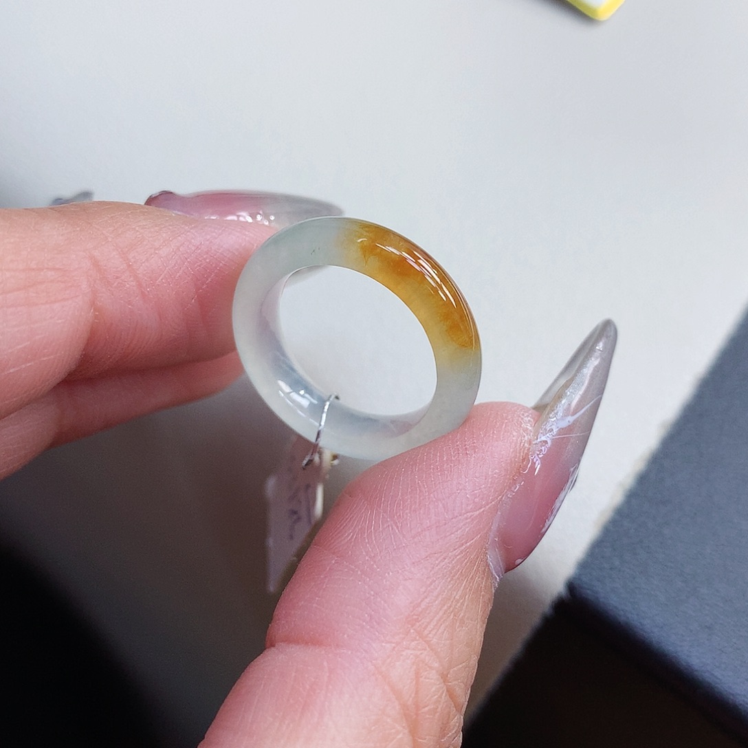 翡翠戒指未镶嵌10-11号