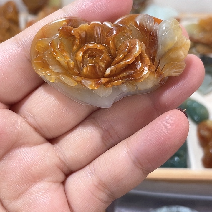 岫玉吊坠(不含链)未镶嵌