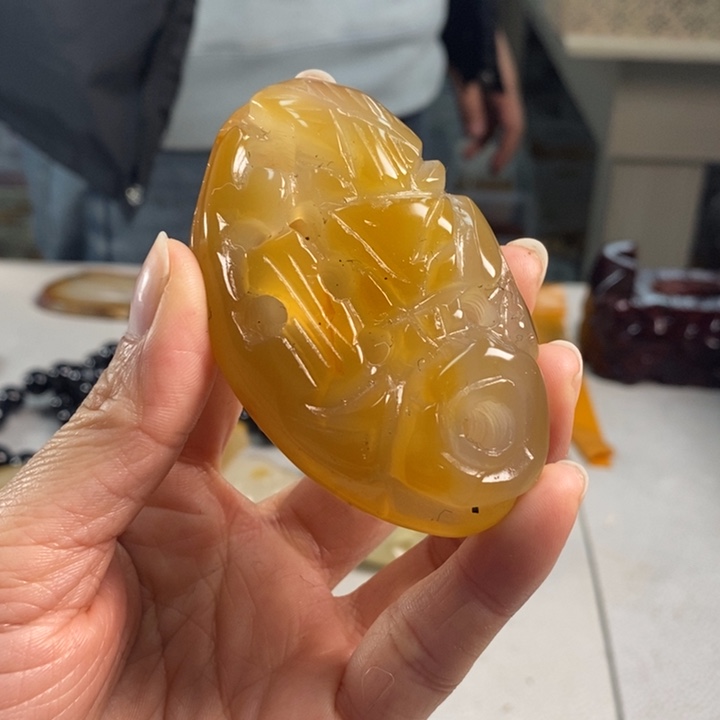 玛瑙/玉髓吊坠(不含链)未镶嵌