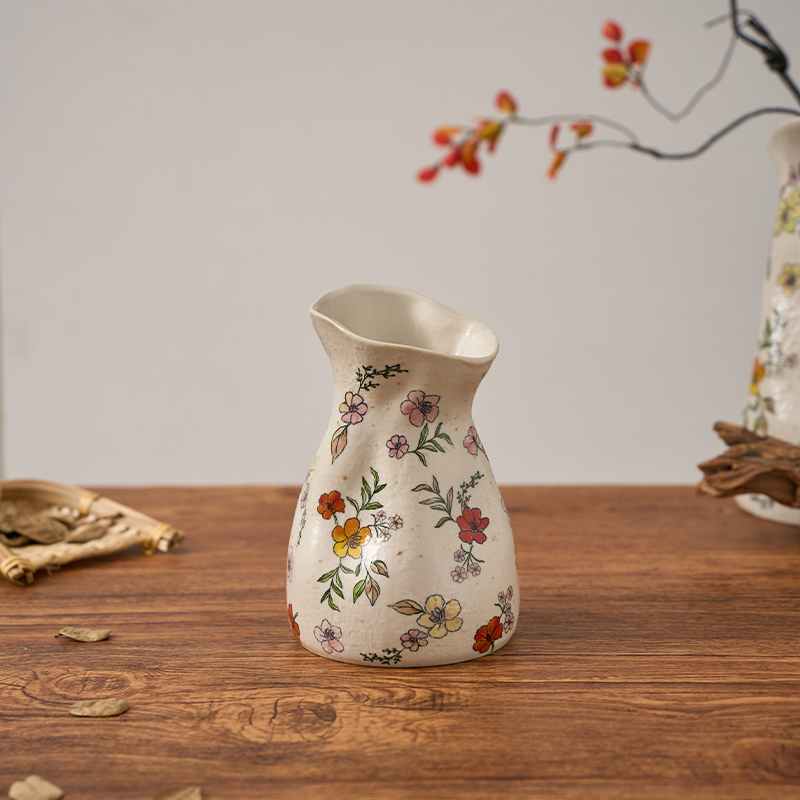 William Wilde小碎花/青花瓷系列摆件 家用陶瓷花瓶手工花瓶