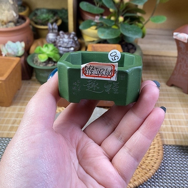 琉璃手工艺品宜兴紫砂精品花盆