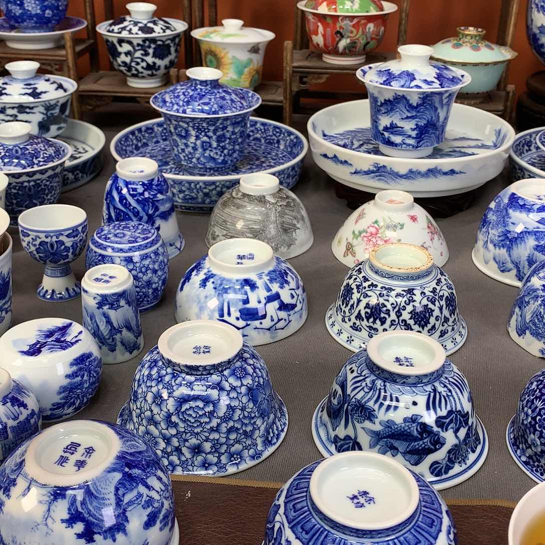 【闪购商品】瓷片?****猫景德镇陶瓷主人杯