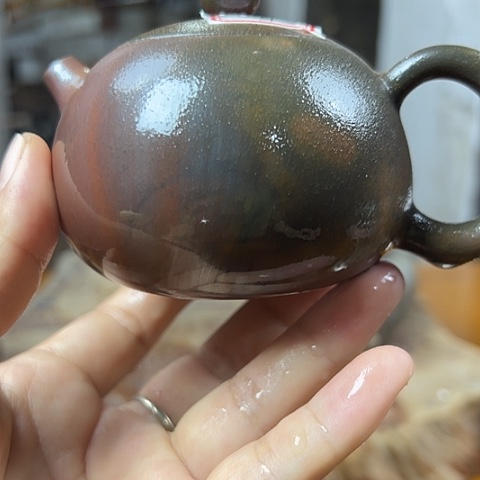 戬谷龙窑柴烧茶壶71