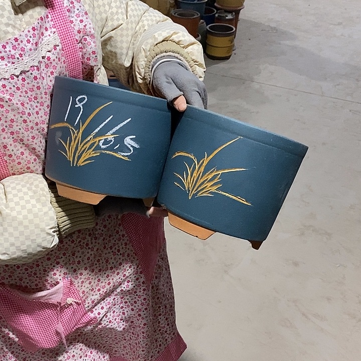 紫砂花盆紫砂花盆