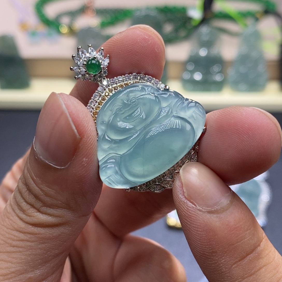吊坠(不含链)未镶嵌翡翠佛公