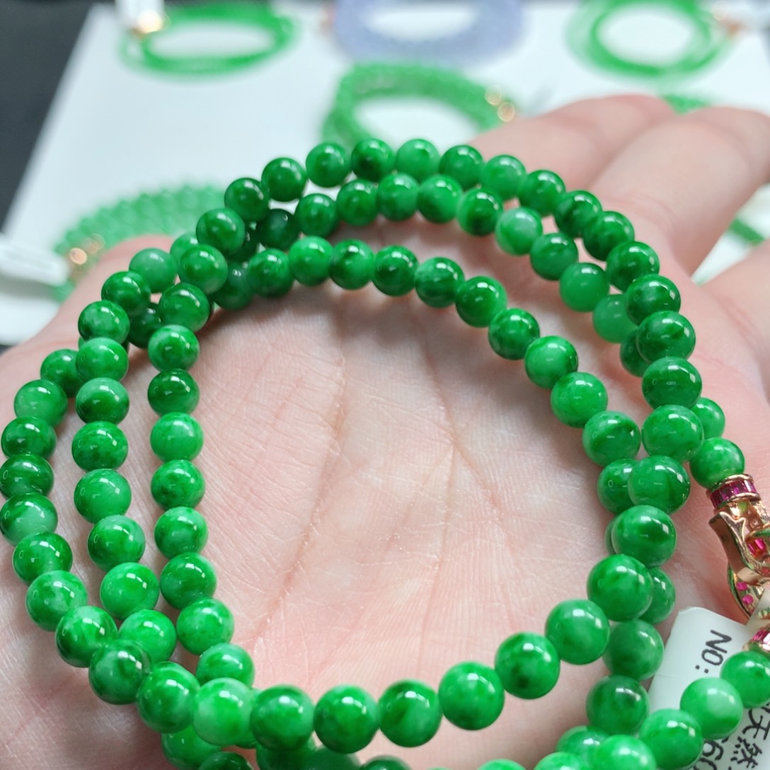 翡翠未镶嵌手链翡翠