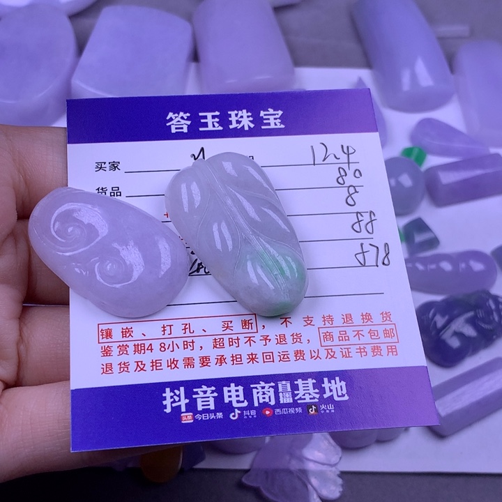 颈饰未镶嵌翡翠y**u