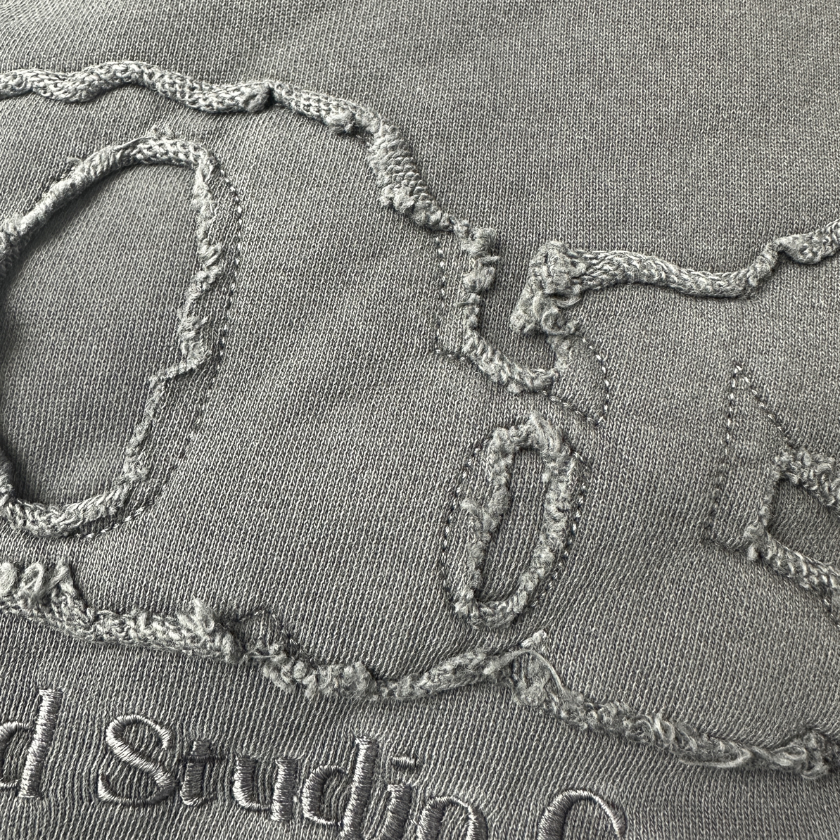 OD韩版贴布绣水洗男女连帽卫衣