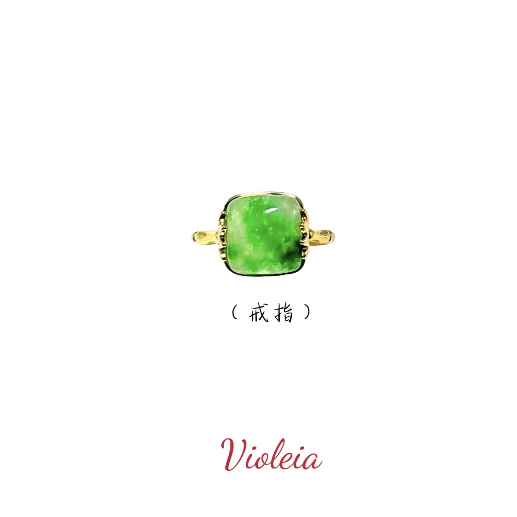 铜合金戒指 【秋日野原】Violeia 高级轻奢百搭戒指~YZ198