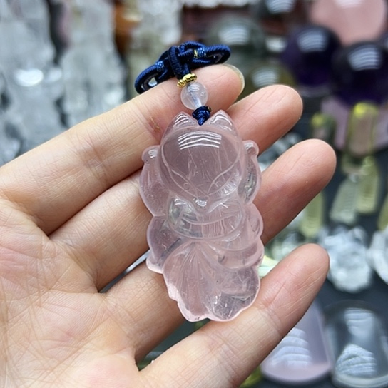 水晶吊坠(赠链)未镶嵌吊坠