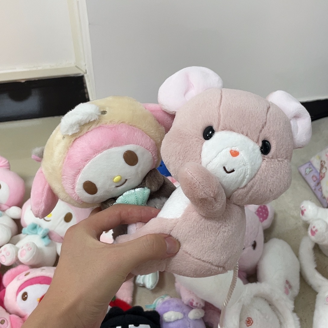 职***柱毛绒正版瑕疵不介意拍