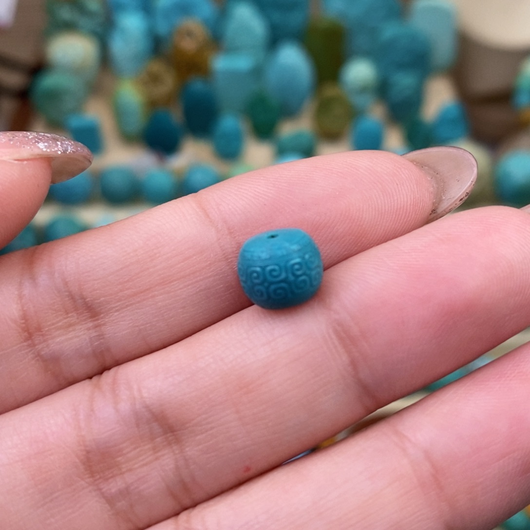 绿松石珠宝奇石未镶嵌