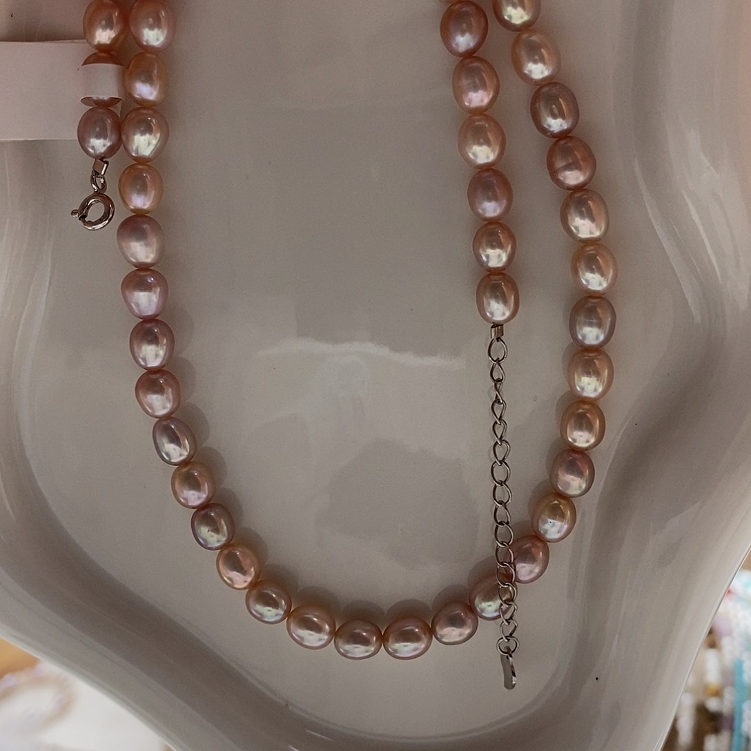 淡水珍珠手绳银S925镶嵌