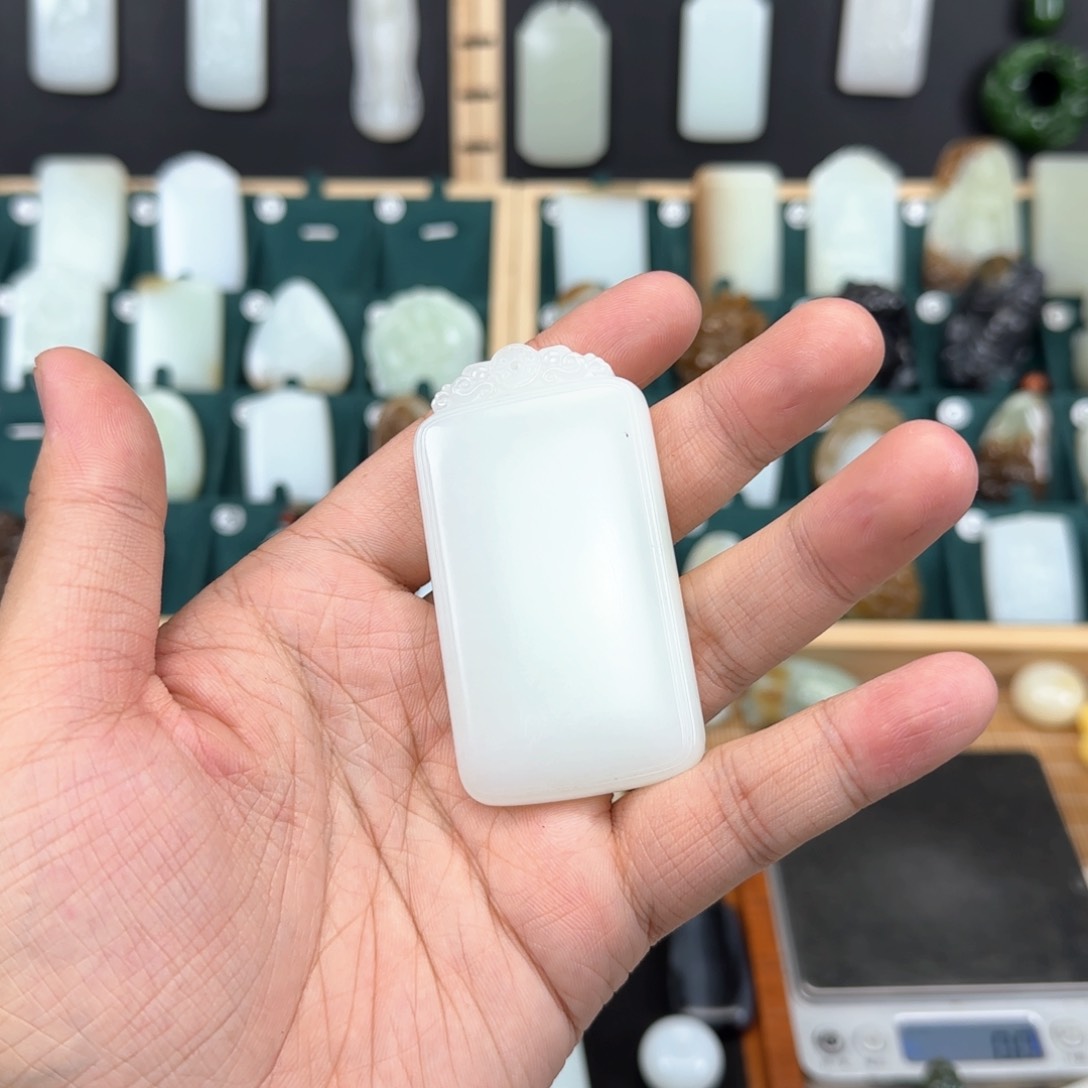 和田玉挂件未镶嵌