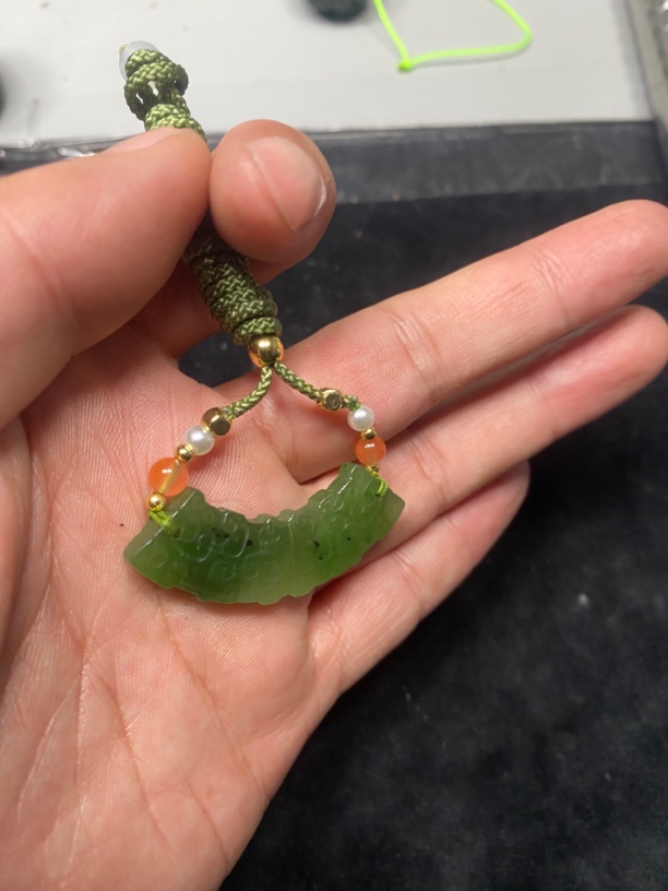 和田玉碧玉仿古簧片