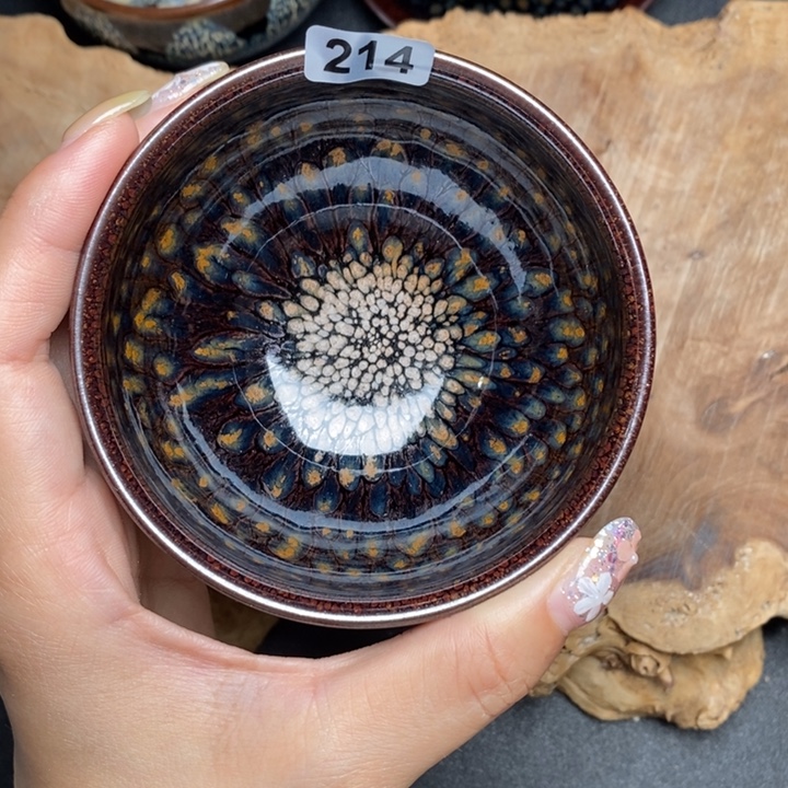 茶盏建窑建盏主人杯214