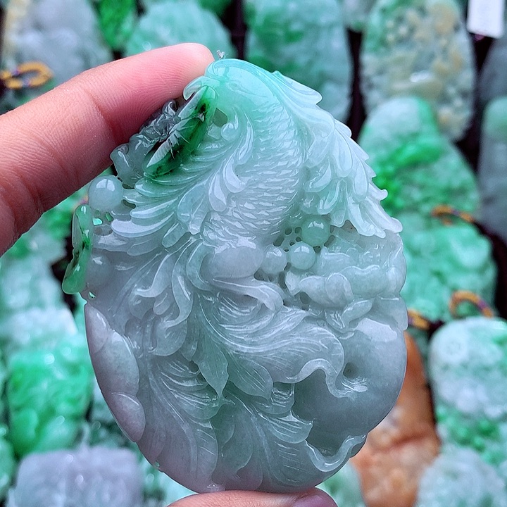 翡翠吊坠(不含链)未镶嵌