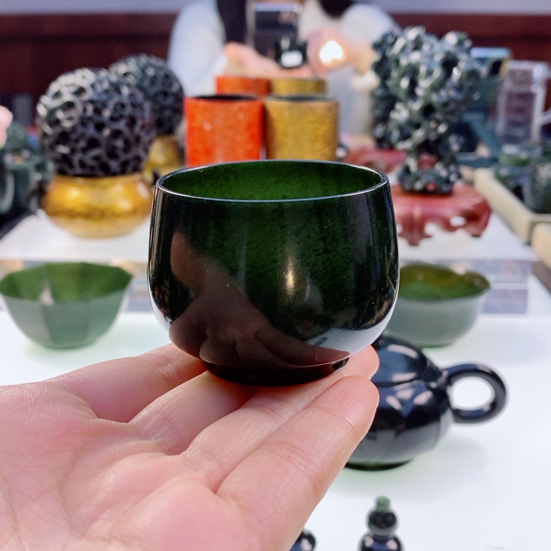 和田玉（青玉）未镶嵌摆件