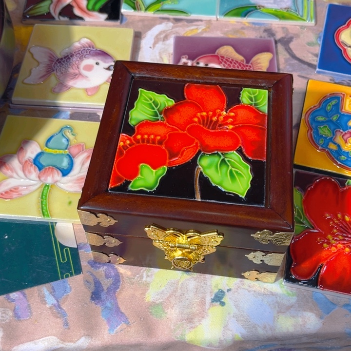 加大款瓷板画艺术作品