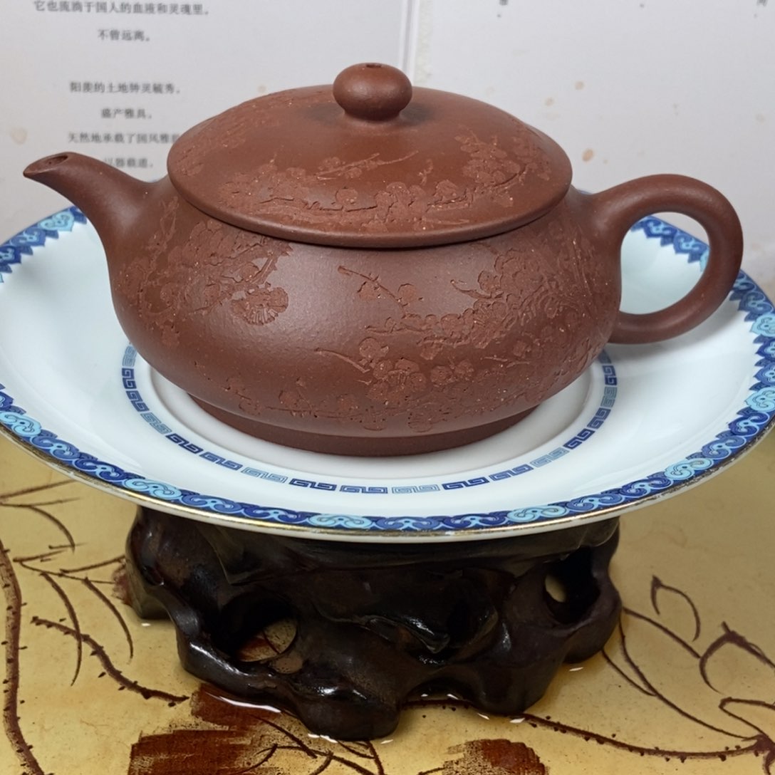 紫砂茶壶全手170 容量宜兴紫砂壶