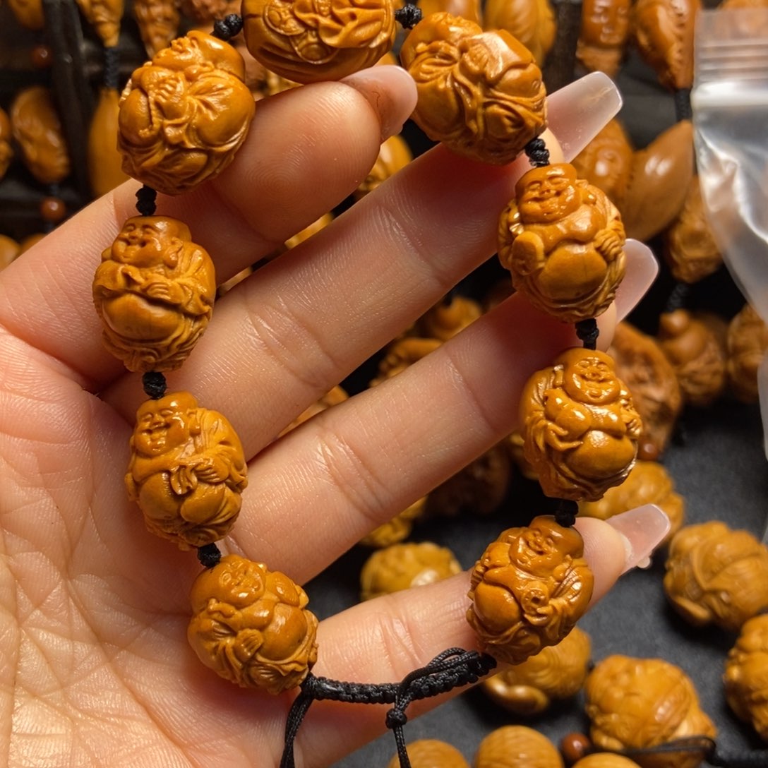 【闪购商品】手串/手链橄榄核小弥勒