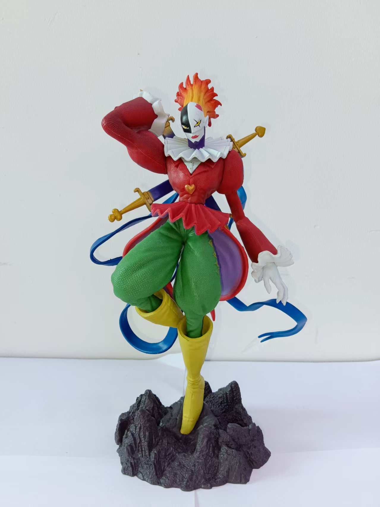 [全款现货】数码宝贝系列 小丑皇 高约25cm 带地台 潮玩手办