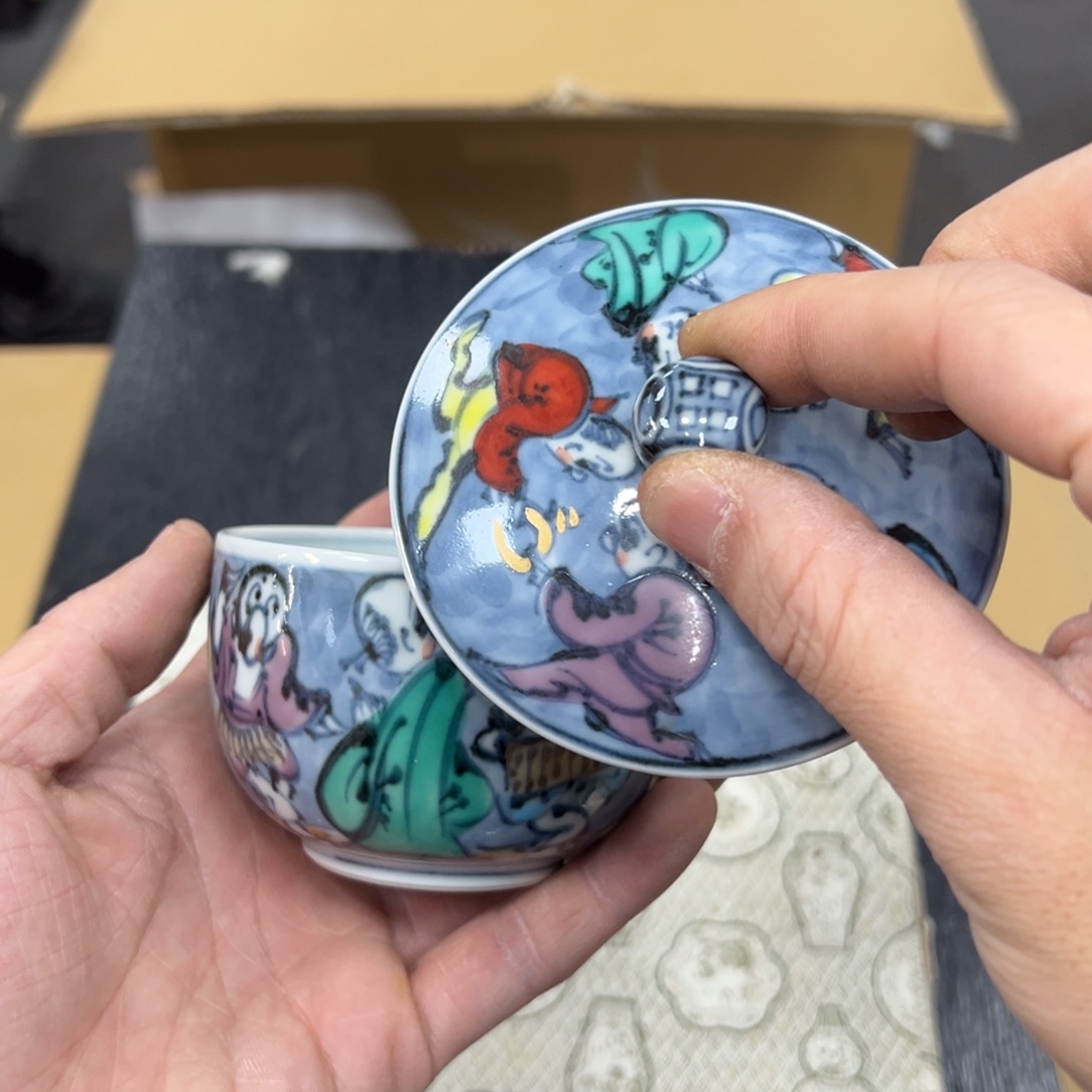 黑***林陶瓷中古工艺品摆件