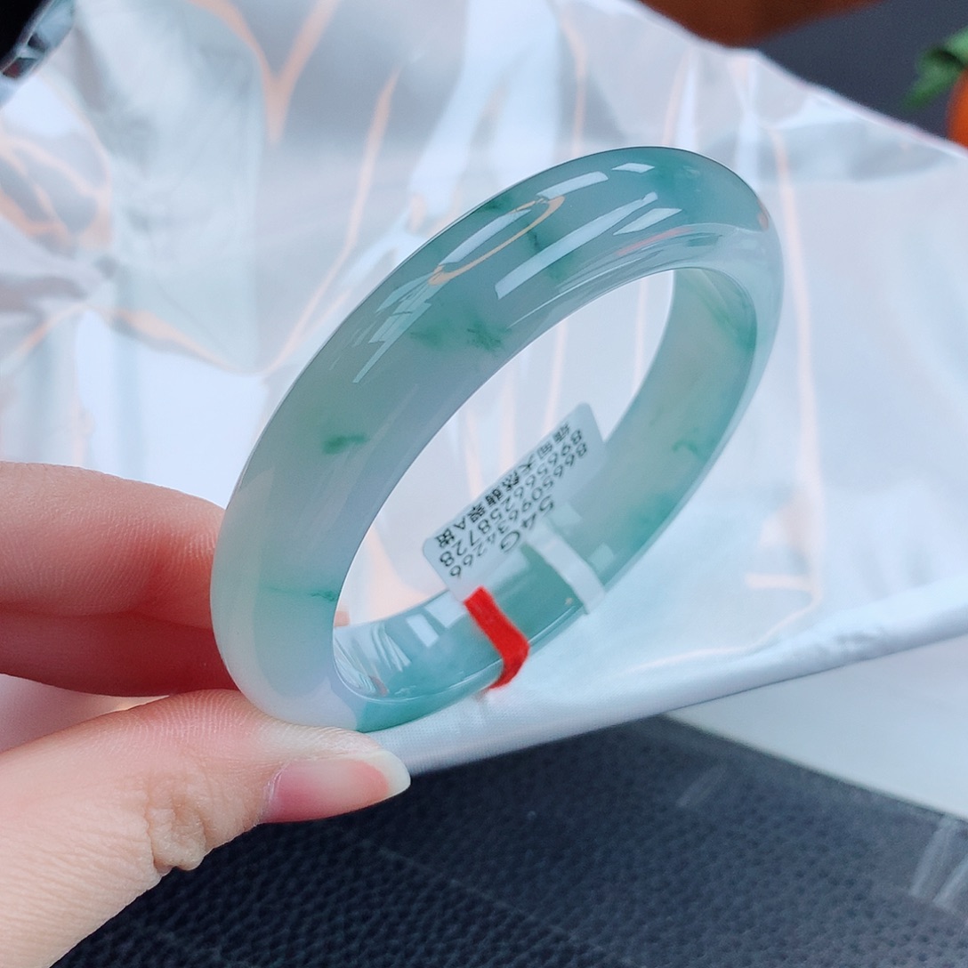 翡翠手镯未镶嵌缅甸天然翡翠a货