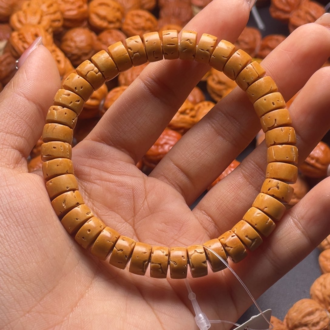 文玩核桃手串桃核