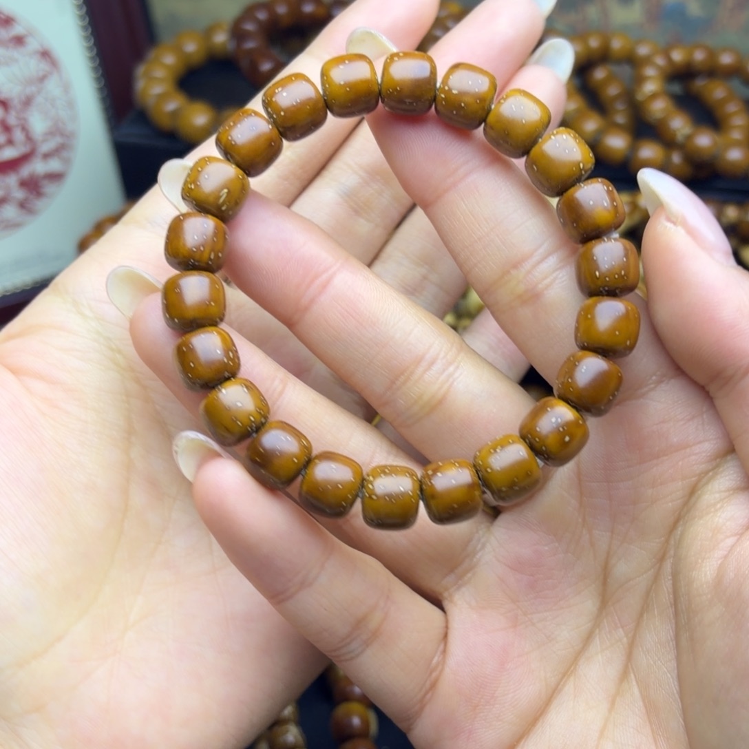 .***6手串紫金鼠10.3尺寸实心