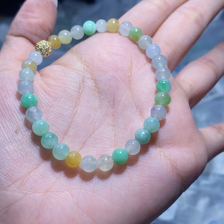 未镶嵌手串翡翠天然缅甸A货翡翠