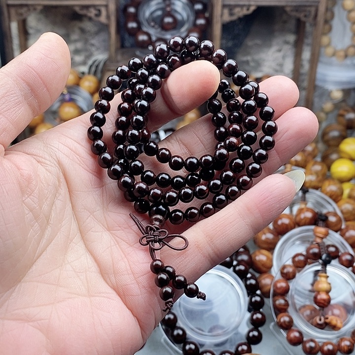 檀香紫檀（小叶紫檀）手串/手链0.6长串