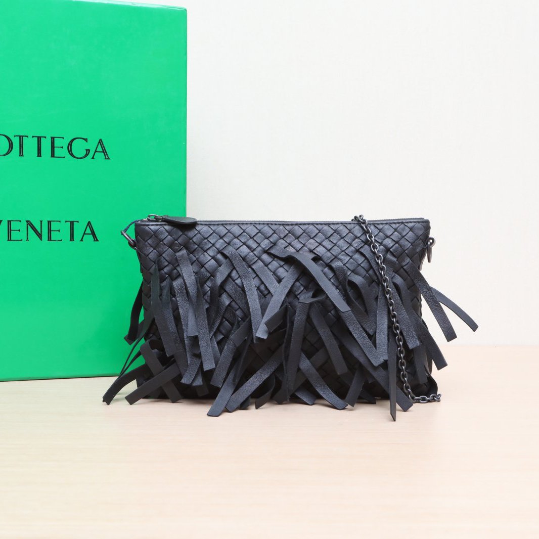95新 BOTTEGA VENETA/葆蝶家 小花Jerry P205336681 编织 流苏 包