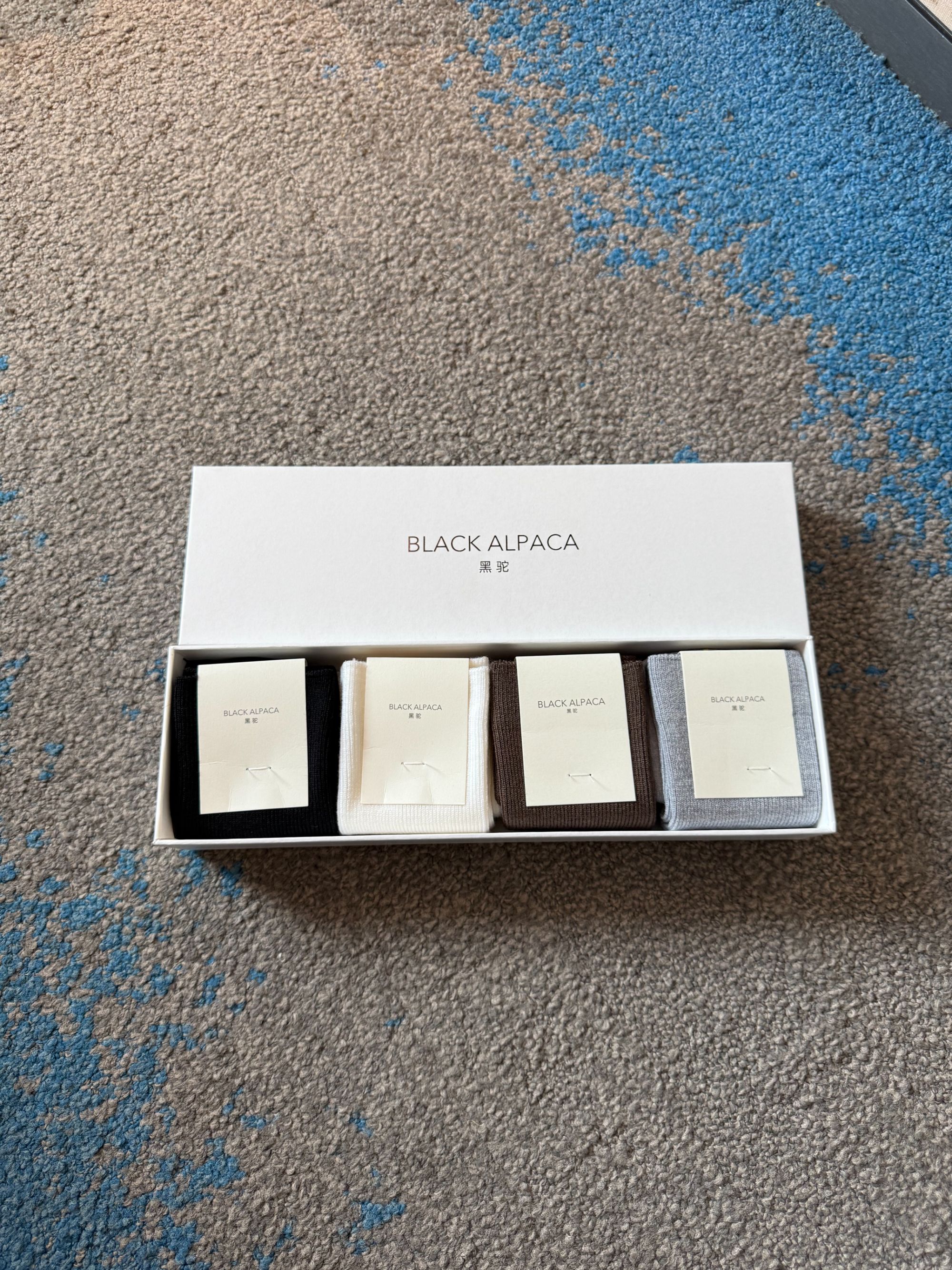 2025冬季新款美丽诺羊毛舒适百搭袜（一盒4双）1220