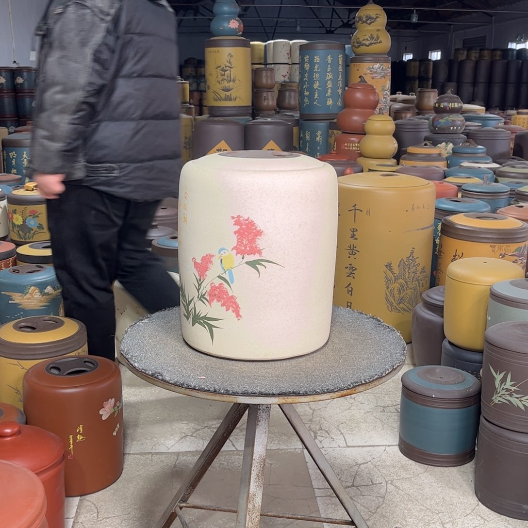 紫砂茶叶罐茶叶罐