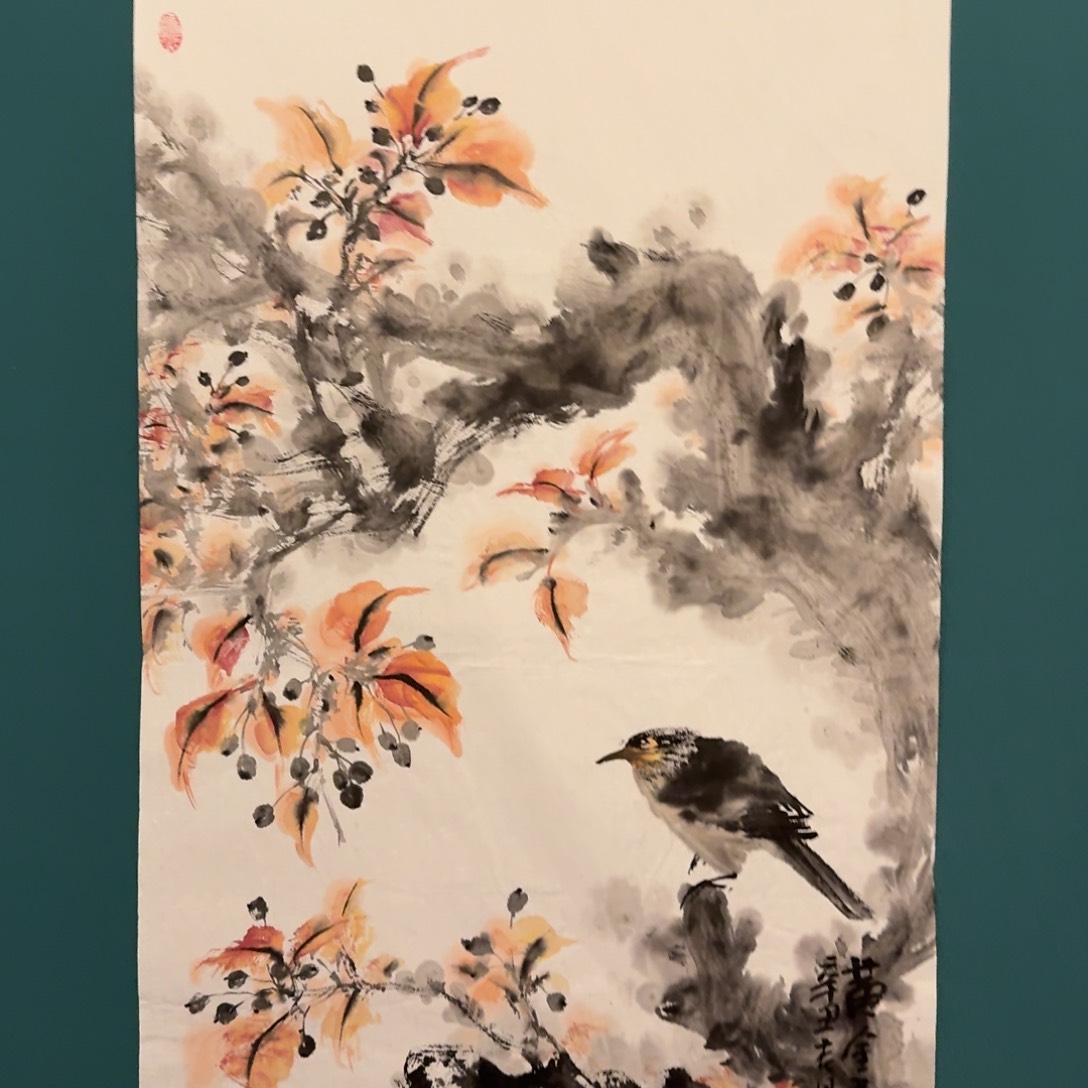 国画国画作品一幅作品