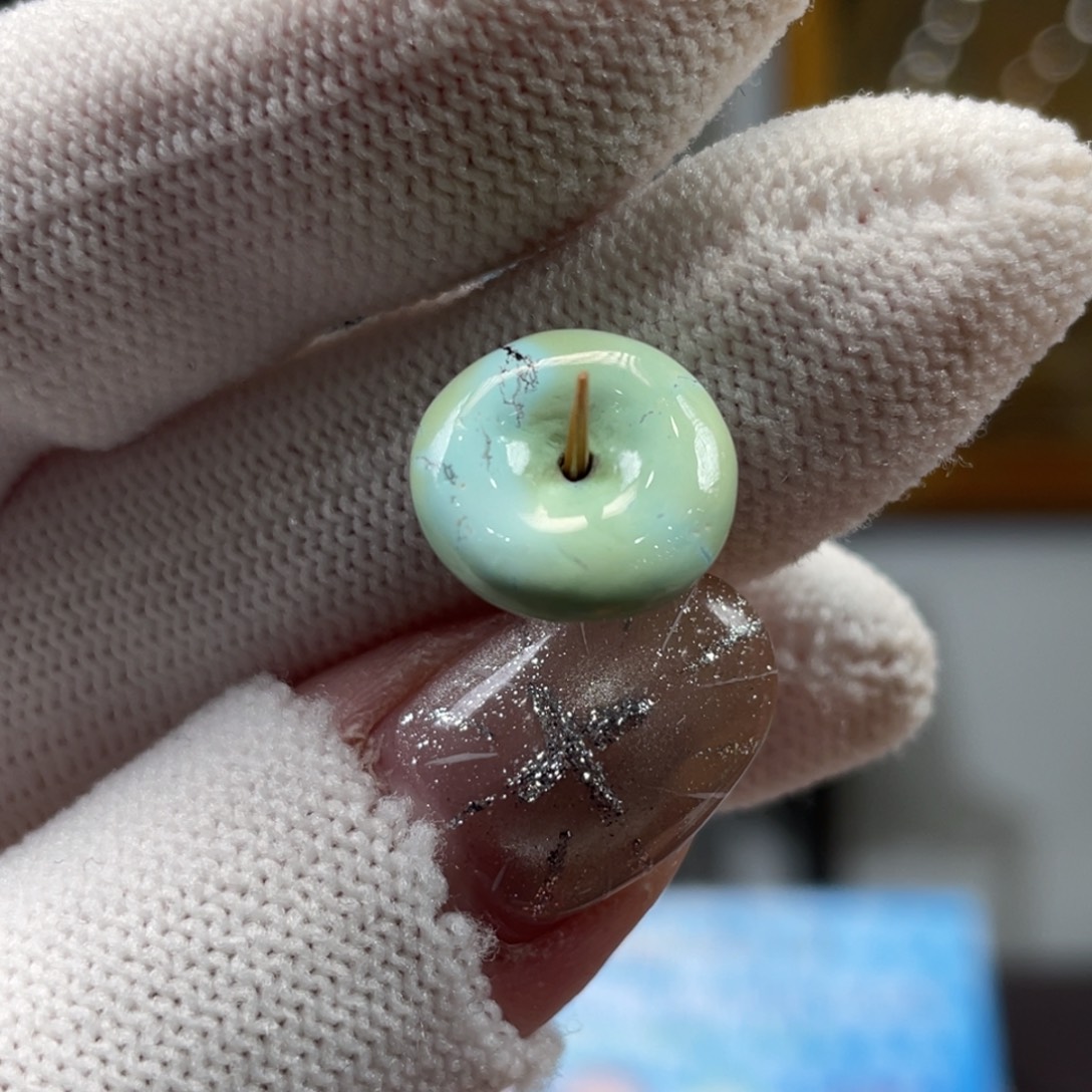 绿松石未镶嵌挂件