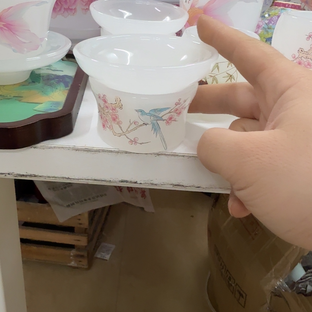 杯子陶喜上眉梢之茶漏之