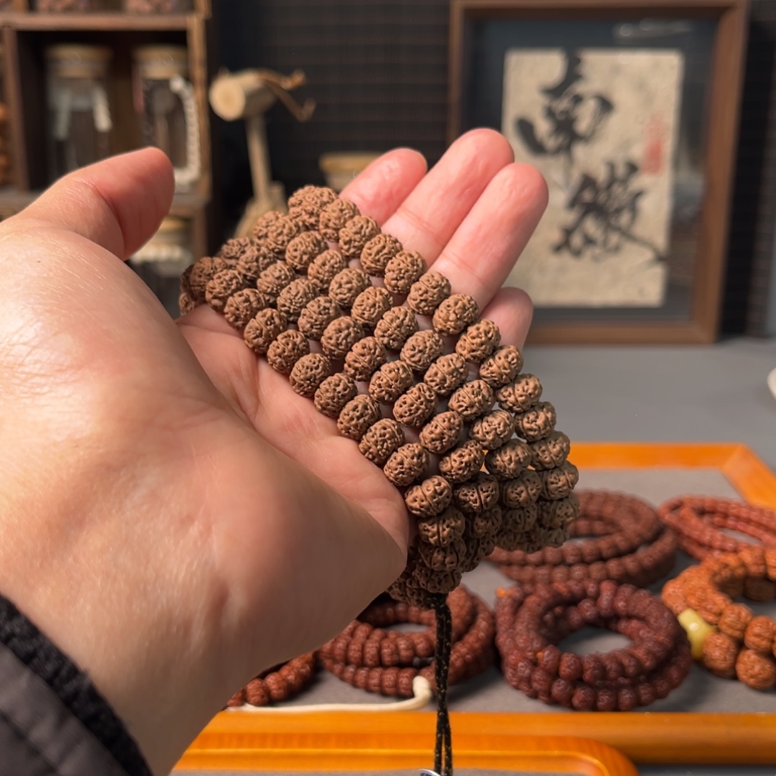 金刚菩提吊坠Aaa凹底梅花脖挂全品飞碟11