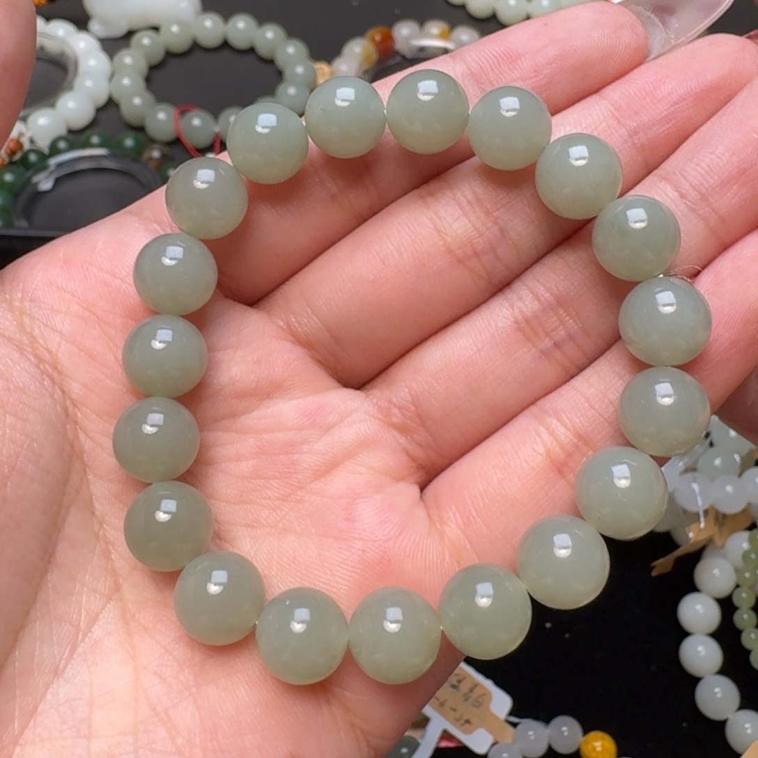 和田玉手链未镶嵌