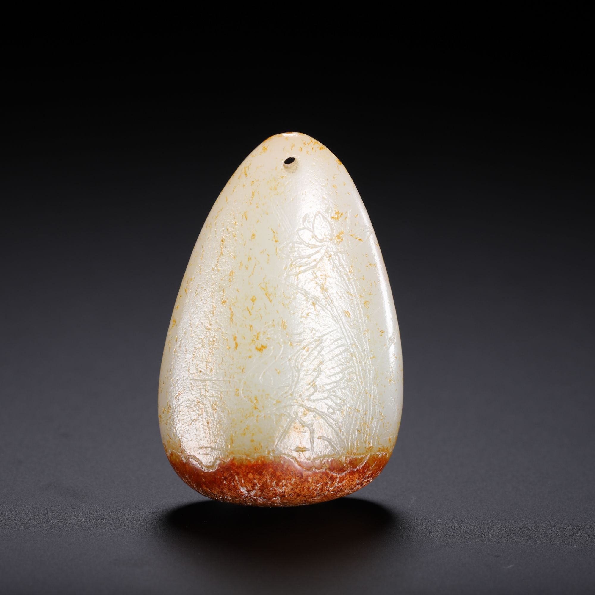 【程田文物】和田玉观音挂件-250925X-23