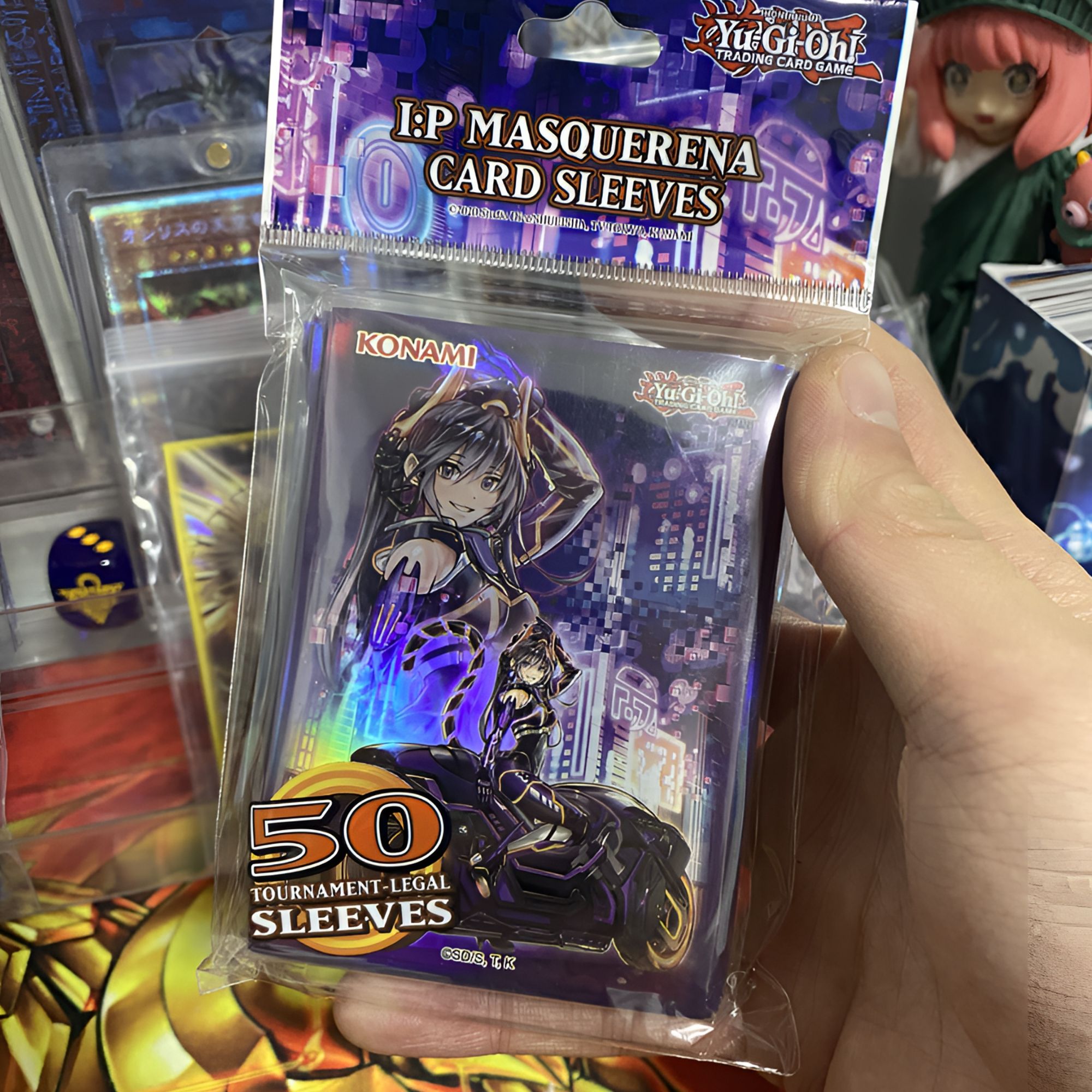 科乐美【妹套专选】游戏王正版 莱娜 火刀 黑魔女 雪女 四灵使 小蓝