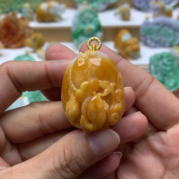 颈饰未镶嵌翡翠翡翠