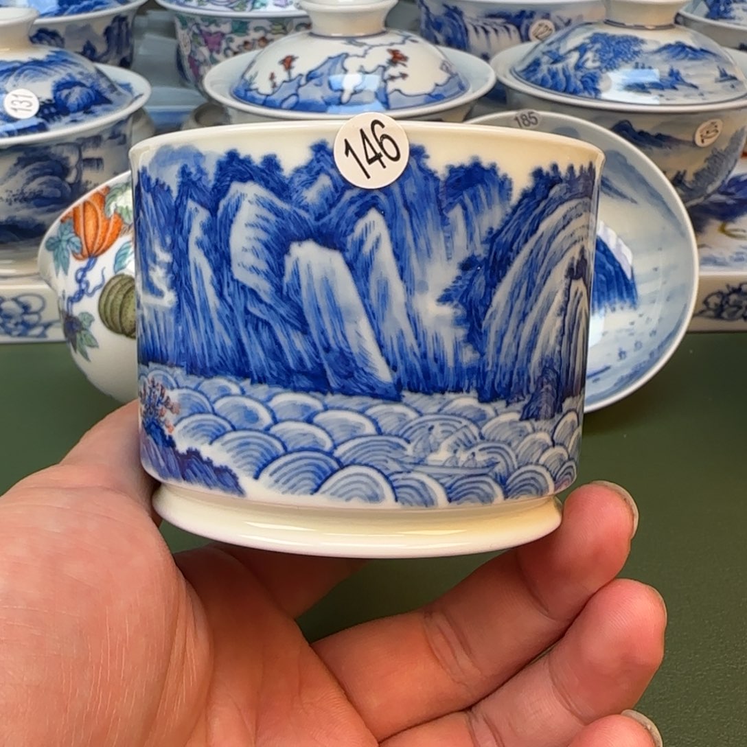彦祖纯手工手绘茶具146