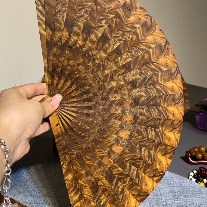 金丝楠金丝楠木扇子