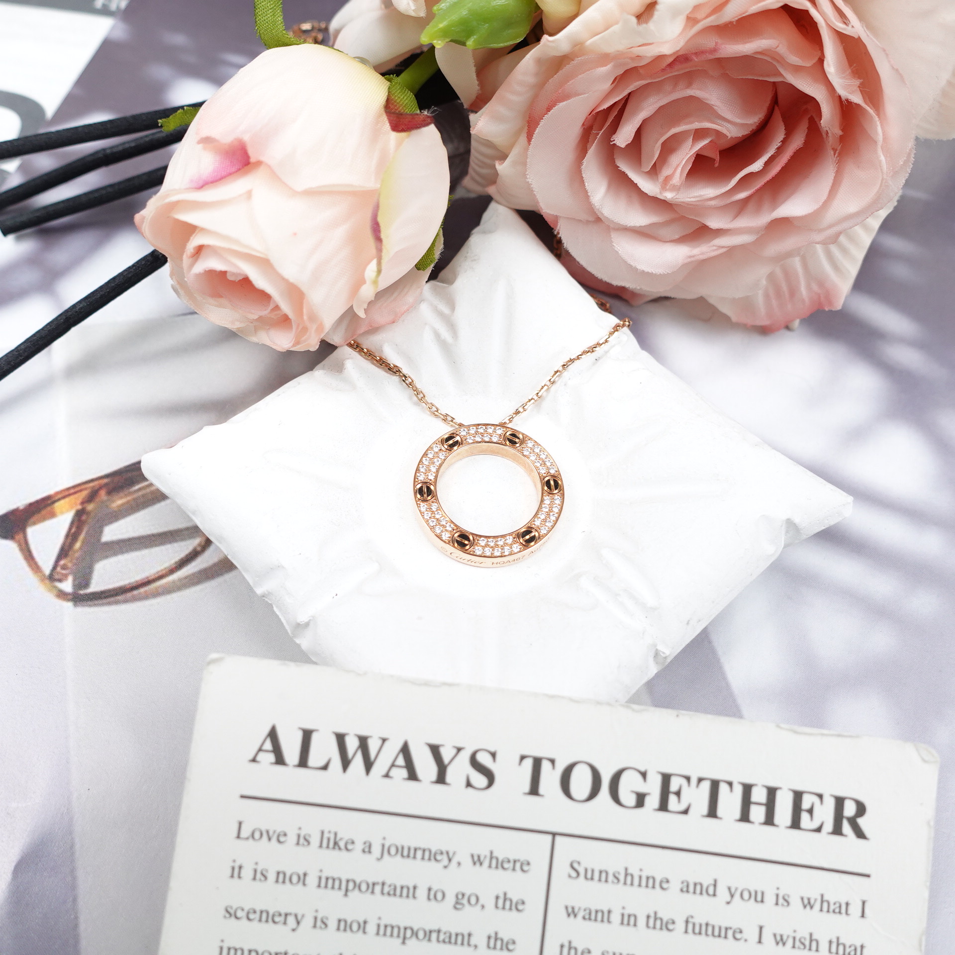 99新 Cartier/卡地亚 项链/T20324318