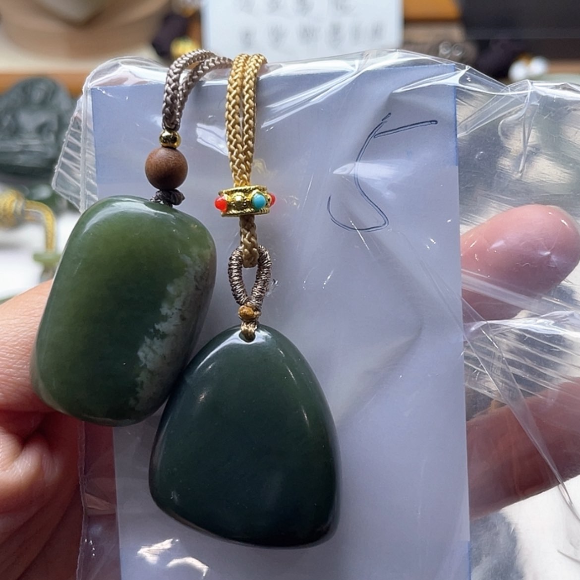 【闪购商品】和田玉手把件未镶嵌