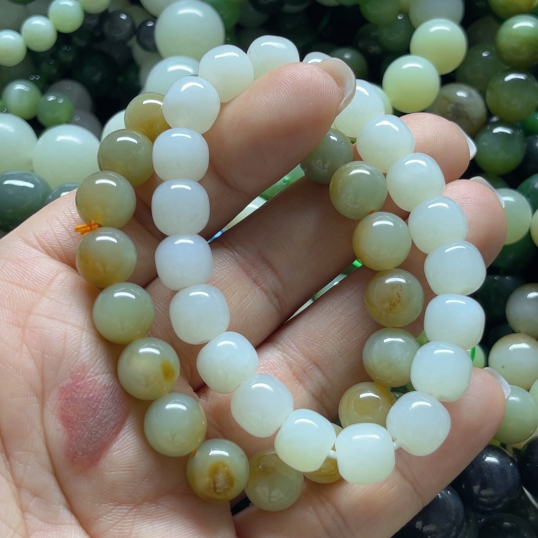 和田玉手链未镶嵌