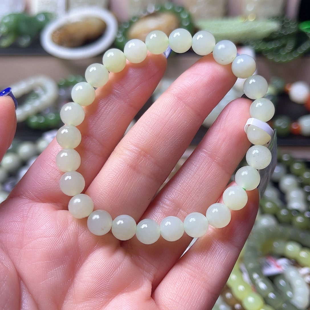 和田玉手链未镶嵌